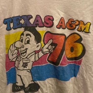 Throwback TAMU ‘76 T shirt